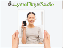 Tablet Screenshot of lymeninjaradio.com